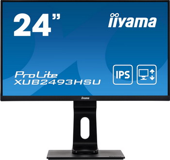 

ЖК монитор Iiyama LCD 24'' IPS XUB2493HSU-B1 черный