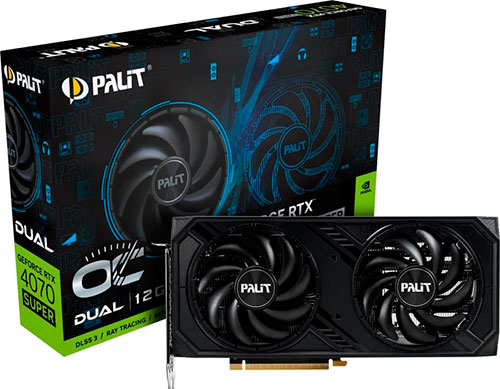 фото Видеокарта palit geforce rtx4070 super dual oc 12gb (ned407ss19k9-1043d)