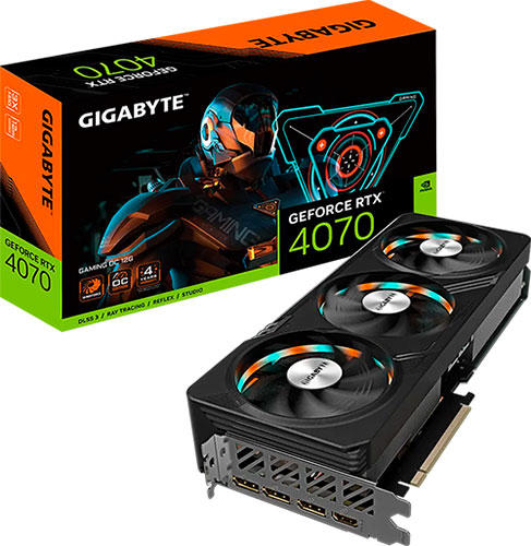 фото Видеокарта gigabyte geforce rtx 4070 gaming oc 12gb (gv-n4070gaming ocv2-12gd)