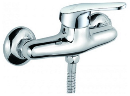 Изображение товара Смеситель для ванной комнаты D-Lin хром с душевым гарнитуром модель D160302-2