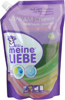 

Гель для стирки цветных тканей Meine Liebe, Концентрат 750 мл cменный блок ML 31118