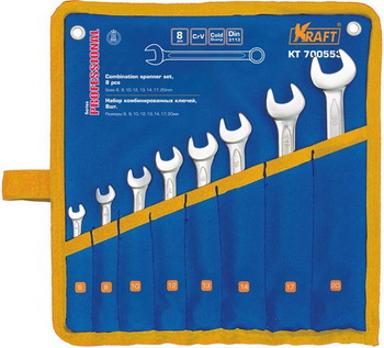 

Набор комбинированных ключей Kraft, KT 700553