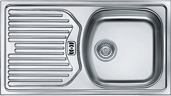 

Кухонная мойка FRANKE, ETL 614 3.5'' обор пер б/вып 101.0060.167