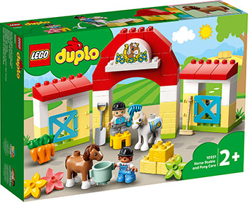 Конструктор Lego DUPLO ''Конюшня для лошади и пони''