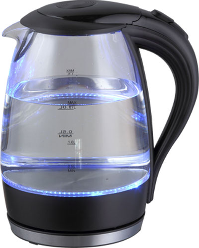 Изображение товара Электрический чайник Renova KT17G-07B 1.7л с подсветкой и стеклянным корпусом
