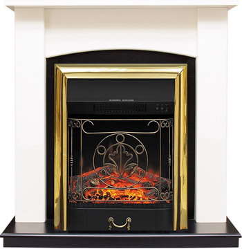

Каминокомплект Royal Flame, Baltimore с очагом Majestic BR сл.кость/черный
