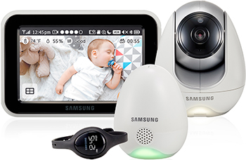 Видеоняня Samsung SEW-3057 WP белая