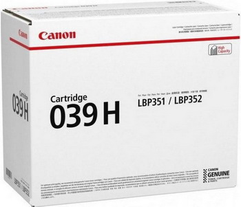 

Картридж Canon, 039 H 0288 C 001