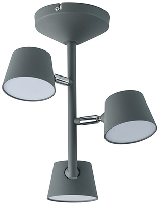 

Люстра потолочная DeMarkt, Хартвиг 717011003 75*0 2W LED 220 V