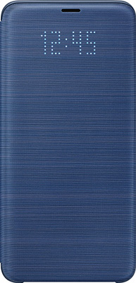 

Чехол (флип-кейс) Samsung, S9+ (G 965) LED-View blue EF-NG 965 PLEGRU