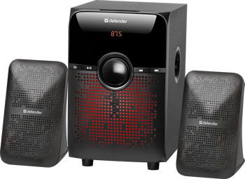 

Акустическая 2.1 система Defender, X182 18Вт BT/FM/MP3/SD/USB/LED/RC (65182)