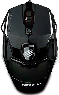 

Мышь игровая проводная Mad Catz R.A.T. 2 Black (MR02MCINBL000-0), Черный