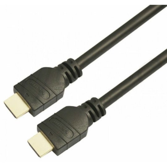

Кабель аудио-видео Noname LAZSO WH-111 HDMI (m)/HDMI (m) 15м. позолоч.конт. черный (WH-111(15M))