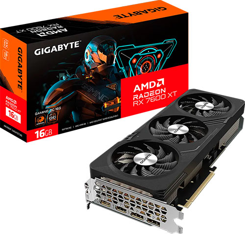 фото Видеокарта gigabyte radeon rx 7600 xt gaming oc 16gb (gv-r76xtgaming oc-16gd)