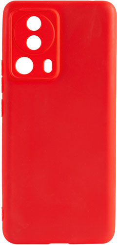 фото Защитный чехол red line ibox case, для xiaomi 13 lite, с защитой камеры и подложкой, красный