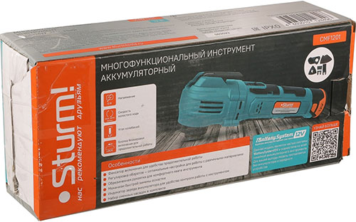 Реноватор аккумуляторный Sturm CMF1201, 12В 1BatterySystem, без АКБ и ЗУ