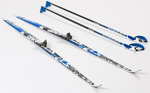 

Лыжи беговые STC STEP Brados Active A3 Blue, рост 150, Синий