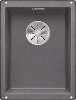 Кухонная мойка BLANCO SUBLINE 320-U SILGRANIT темная скала с отв.арм. InFino 523407 цена Кухонная мойка BLANCO SUBLINE 320-U SILGRANIT темная скала с отв.арм. InFino 523407 цены онлайн