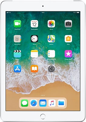 

Планшет Apple, iPad (2018) 32 Gb Wi-Fi + Cellular silver (MR6P2RU/A)