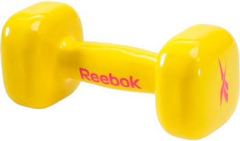 

Гантель Reebok, 3 кг Dumbbell Yellow RAWT-11053YL желтая