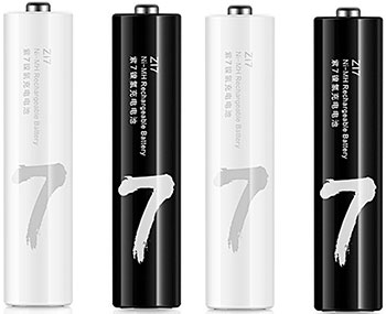 

Аккумулятор Zmi Ni-MH типа AAA (уп.4 шт) (AA 711) Black/White, черно-белый
