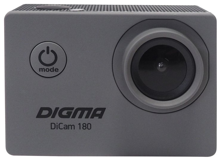 

Экшн-камера Digma DC180 DiCam 180 серый