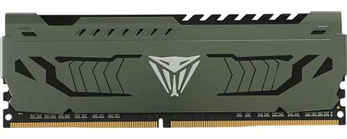 

Оперативная память Patriot Memory DDR4 32GB 3600MHz Viper Steel (PVS432G360C8), Черный