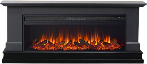 

Каминокомплект Elekam Elton с очагом Pulsar 60 графит грей с черным