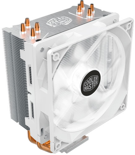 фото Кулер для процессора cooler master hyper 212 led white rr-212l-16pw-r1