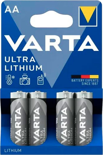 Изображение товара Батарейка Varta ULTRA FR6 AA BL4 Lithium 1.5V (6106)
