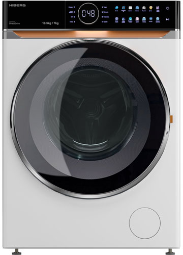 

Стиральная машина с сушкой Hiberg i-DDQ10 - 10714 W, Белый