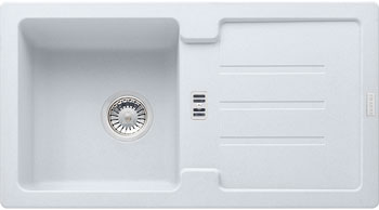 

Кухонная мойка FRANKE, STG 614-78 белый стоп-вент. 114.0312.544