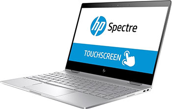 

Ноутбук HP, Spectre x 360 13-ae 010 ur <2VZ 70 EA> i7-8550 U Silver -Trans
