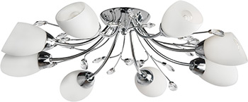 

Люстра потолочная MW-light, Нежность 356015408 8*60 W Е14 220 V