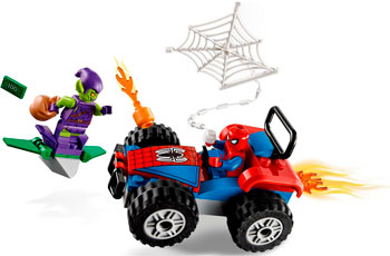 

Конструктор Lego, Автомобильная погоня Человека-Паука 76133