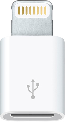 USB кабель Apple стандарта LIGHTNING TO MICRO USB ADAPTER-ZML MD820ZM/A
