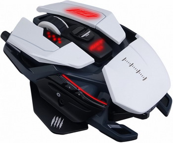 

Мышь игровая проводная Mad Catz, R.A.T. PRO S3 White (MR03DCINWH000-0)
