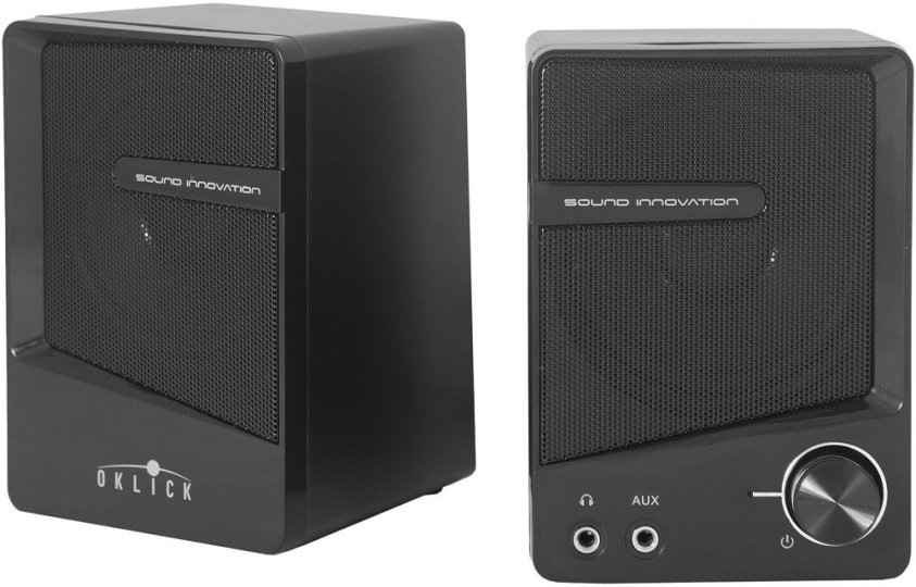 

Колонки Oklick OK-126, 2.0, черный, 6 Вт