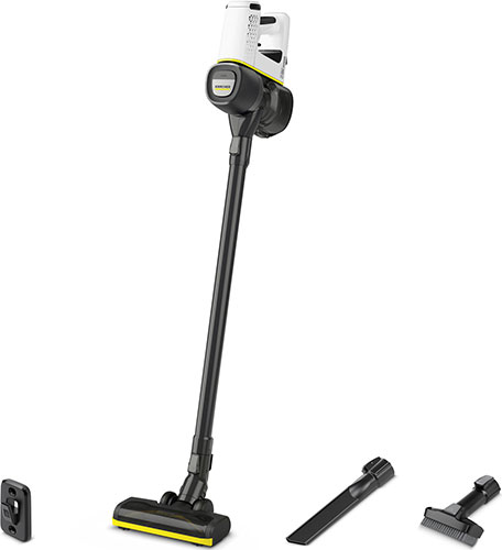 фото Пылесос вертикальный karcher vc 4 cordless myhome, белый (1.198-630.0)