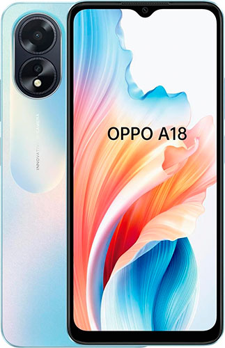 Смартфон OPPO A18 4+128 GB Синий