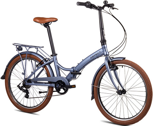 Складной велосипед Aspect KOMODO 7 - 24 Grey Stone A24KOM724SER