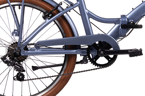 Складной велосипед Aspect KOMODO 7 - 24 Grey Stone A24KOM724SER