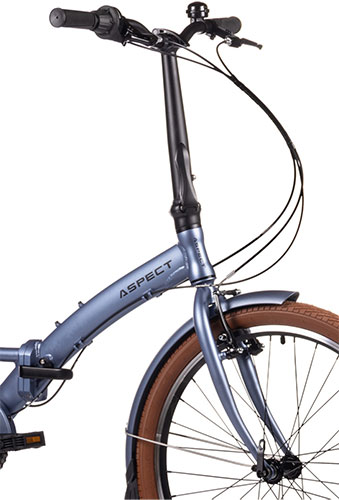 Складной велосипед Aspect KOMODO 7 - 24 Grey Stone A24KOM724SER