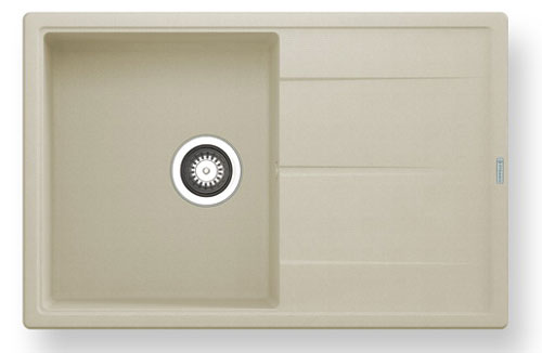 Изображение товара Кухонная мойка Pyramis ALINIA 78х51 1B 1D - гранит/шампань (070019201)