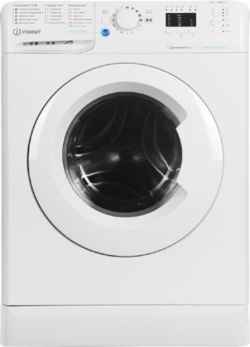 

Стиральная машина Indesit BWSA 6109 WWV, Белый