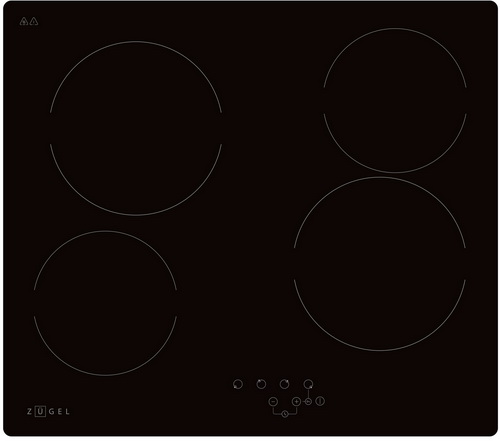 

Электрическая варочная панель Zugel ZEH610B, Черный