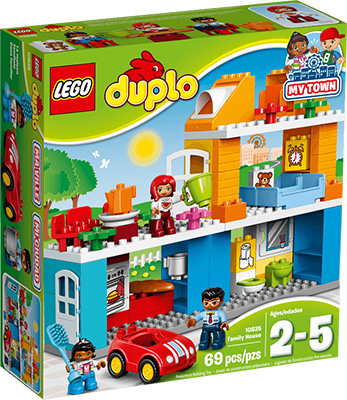 

Конструктор Lego, DUPLO TOWN Семейный дом 10835