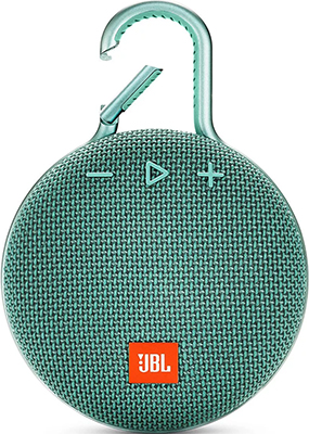 

Портативная акустическая система JBL, Clip 3 бирюзовый JBLCLIP3TEAL