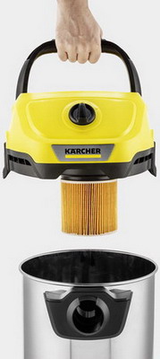 Строительный пылесос Karcher WD 3 S V-17/4/20 1.628-135.0