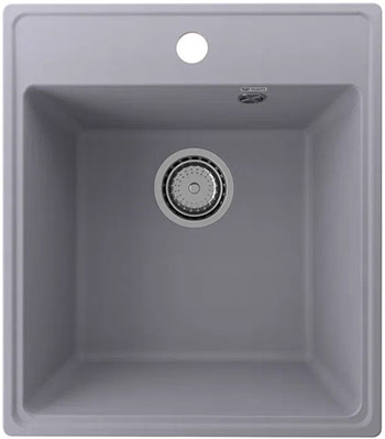 Изображение товара Кухонная мойка Ulgran Quartz Forte 425-05 бетон кварц композит врезная